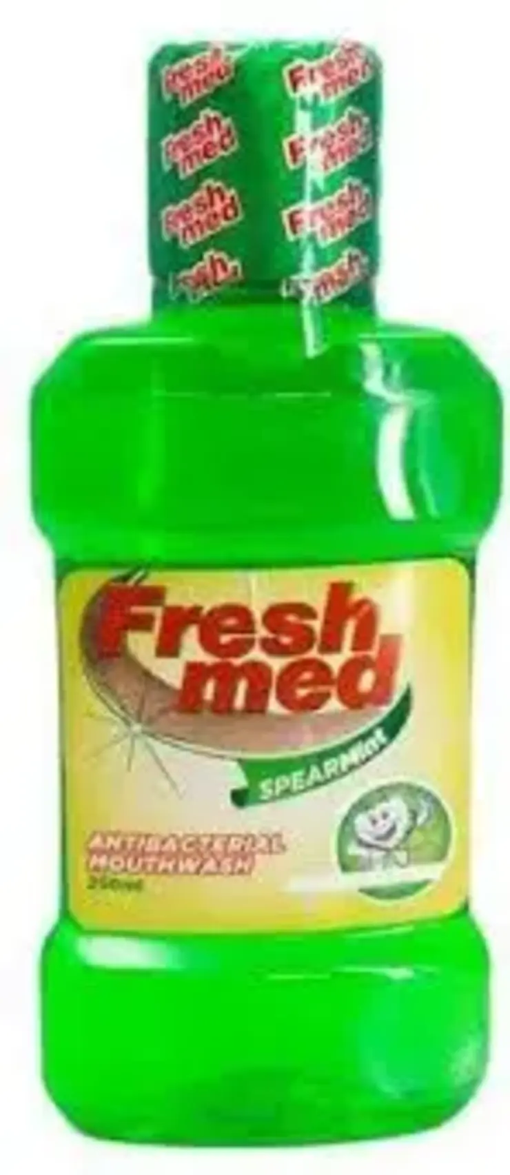 Freshmed Spearmint Zero Alcohol Mouthwash 250Ml